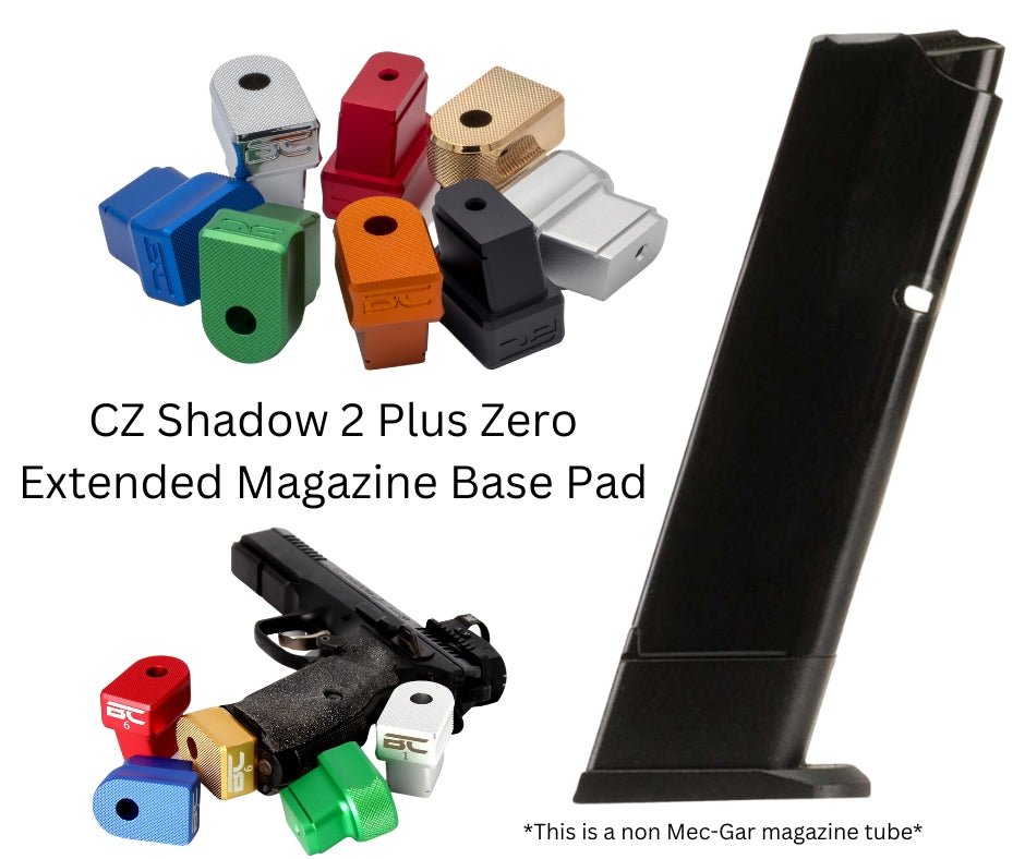 Bargain Basement CZ Shadow 2/ CZ SPO1 Plus Zero Magazine Base Pad / Singles - Boss Components