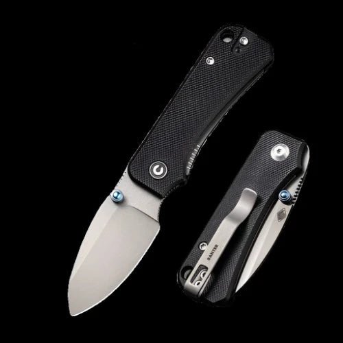 CIVIVI Baby Banter with Black G10 Handle and Gray Stonewashed Nitro - V Blade - Boss Components