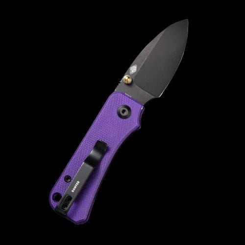 CIVIVI Baby Banter with Purple G10 Handle and Black Stonewashed Blade - Boss Components