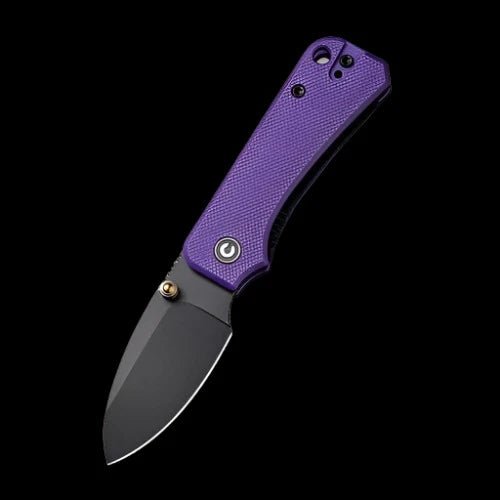 CIVIVI Baby Banter with Purple G10 Handle and Black Stonewashed Blade - Boss Components