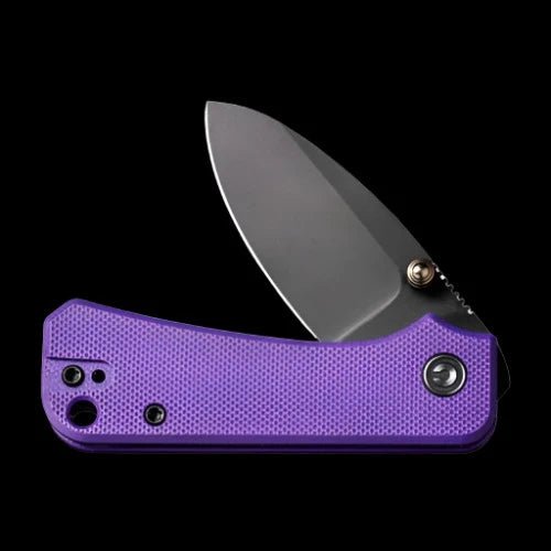 CIVIVI Baby Banter with Purple G10 Handle and Black Stonewashed Blade - Boss Components