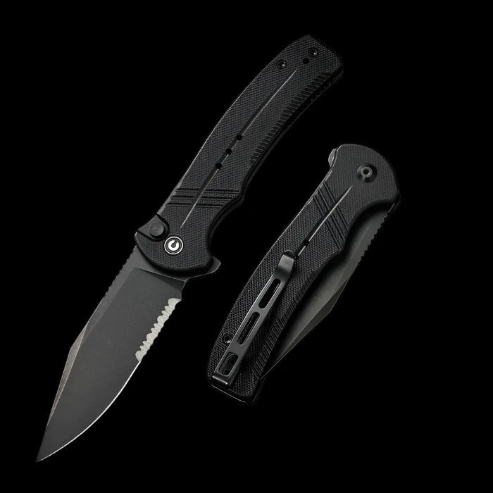 CIVIVI Cogent Flipper, Black G10 Handle, 3.47" 14C28N Blade - Boss Components