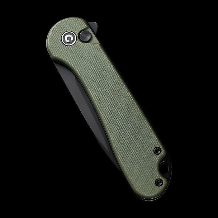 CIVIVI Elementum II Flipper, OD Green G10 Handle, 2.96" Nitro - V Blade - Boss Components