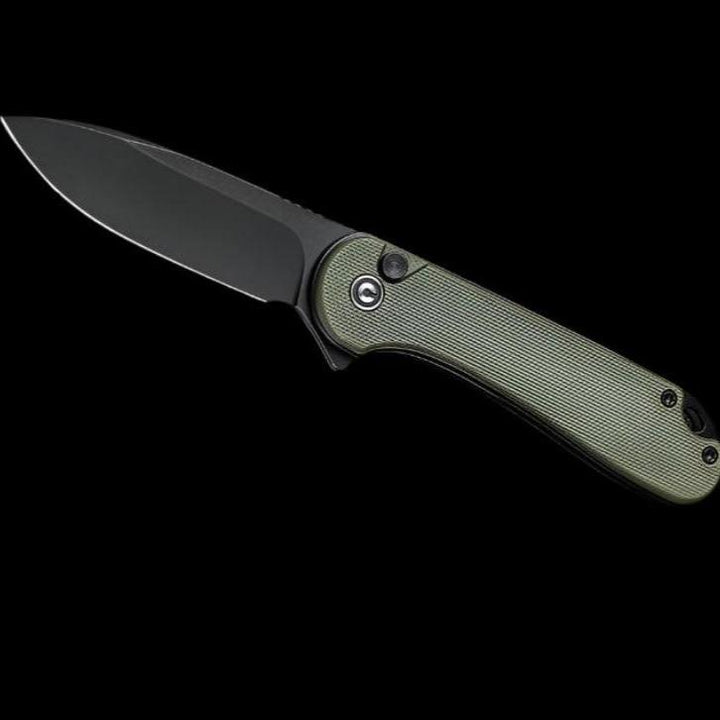 CIVIVI Elementum II Flipper, OD Green G10 Handle, 2.96" Nitro - V Blade - Boss Components