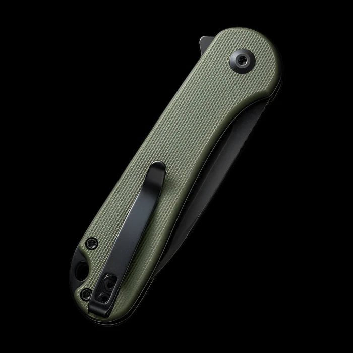 CIVIVI Elementum II Flipper, OD Green G10 Handle, 2.96" Nitro - V Blade - Boss Components